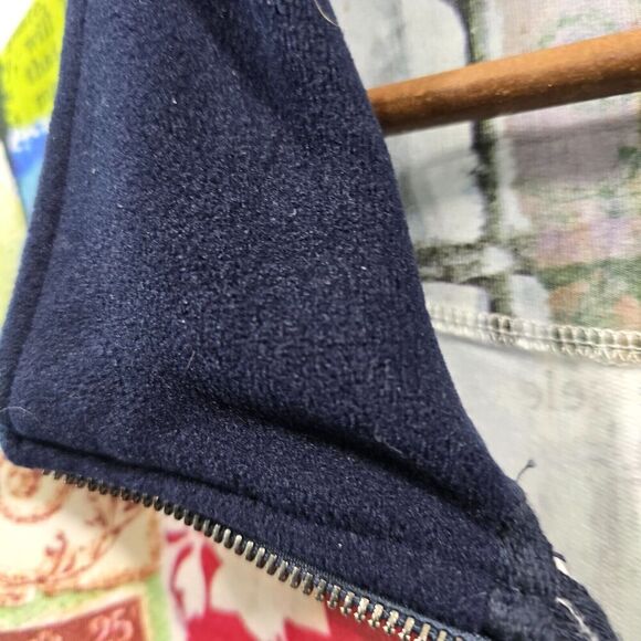 Dolcezza Jacket Women XXL Artsy Art To Wear Flecce Collar Photography Travel - Picture 9 of 13